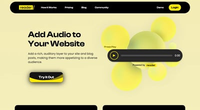 ButterReader: Transform Blog Texts into Engaging Audios preview